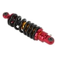 thumbnail image 2 of Amortiguador de suspensión, amortiguador rojo dorado, amortiguador de motocicleta, amortiguador de choque fabricado con cuidado, 2 of 12