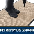 thumbnail image 5 of Buganda Door Mats for Inside, Heavy Duty Low Profile Entrance Mat, Suitable for High Traffic Areas, 32x47, Beige, 5 of 7