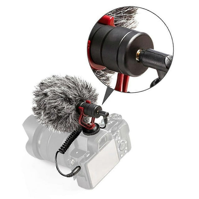 BOYA BY-MM1 Mini Cardioid Microphone Metal Electret Condensor Video Mic 3.5mm Plug for Smartphone Tablet PC DSLR Camera Camcorder