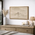 thumbnail image 2 of Framed Canvas Wall Art Minimalist Misty Mountain Landscape Print for Living Room Decoration - 24"x36" NATURAL, 2 of 8