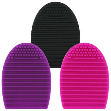 Brushegg Silcone Makeup Brush Cleaning Tool - 3 Pack