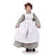thumbnail image 2 of 1:12 Escala Muñeca De Cerámica De Porcelana En Miniatura, Modelo De Muñecas De Chef Y Sirviente, 3 Figuras De Acción Posibles, Muñecas De Casa De Muñecas Para Navidad,, 2 of 7