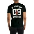 thumbnail image 2 of Mens Naruto Anime Cartoon Black Short Sleeve Graphic Tee-XS, 2 of 3