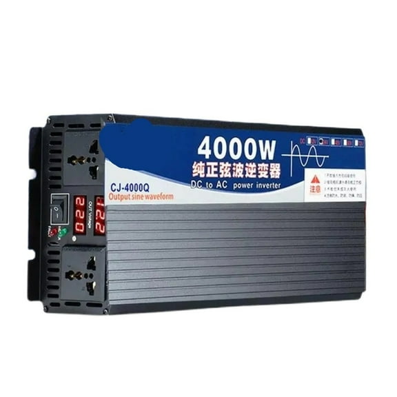 Pure Sine Wave Inverter DC 12/24/48/60V/72V TO AC Car Power Inverter Solar Inverters ,Protect Your Appliances