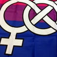 thumbnail image 3 of 3x5 Bisexual Symbol Flag LGBT Pride Gay Lesbian Outdoor Banner Polyester New, 3 of 4
