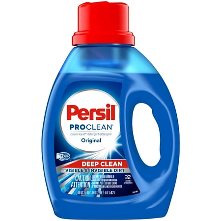 Persil ProClean Liquid Laundry Detergent, Original, 50 Fluid Ounces, 32 Loads