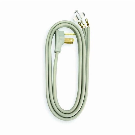 Coleman Cable 91268809 10/3 6' Gray SRDT 3-Wire Dryer Power Cord