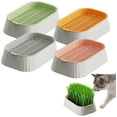 thumbnail image 1 of Sentmoon Grass Grower Grass Planter Tray Double Layer Planting Tools Soilless Container Wheatgrass Grower Pet Supplies Nursery Box for Home Gardening Spring Gardening Must-Haves, 1 of 8