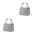 thumbnail image 3 of ZheElen Pack Lunch With Confidence Insulated Bento Bag Designed For Large Capacity Large+Grey 2Set, 3 of 6