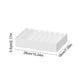 thumbnail image 3 of Caja Organizadora de Cables Blanca, Compartimento de Cajón para Cables de Carga, Auriculares, Adaptadores de Corriente, Divisores Extraíbles, 26x18x5.5cm o 26x9x5.7cm, 3 of 6