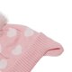 thumbnail image 4 of Gorro protector de orejas, diadema de rayas con lunares, gorro de punto para mujer en invierno., 4 of 6