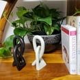 thumbnail image 5 of Stoneage Arts Entwined Love Knot Sculpture 8 Inch Natural Hand Carved in Kenya, 5 of 5