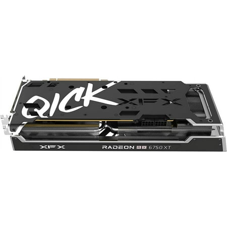 XFX - SPEEDSTER QICK319 AMD Radeon RX 6750XT Core 12GB GDDR6 PCI Express 4.0 Gaming Graphics Card - Black