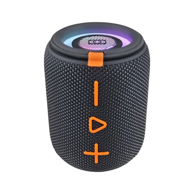 Bocina Bluetooth Inalámbrica Hi-Fi - 10W con Luces LED y TWS Puerto USB Micro SD