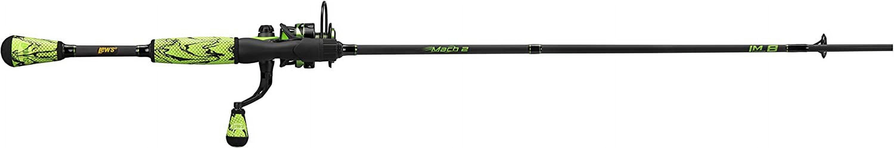 Lew's Mach 2 Spin 30 6'9-1 Med Fast Spinning Combo - image 4 of 8
