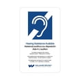 thumbnail image 1 of Williams Sound Plaque Murale ADA pour Assistance Auditive, 1 of 3