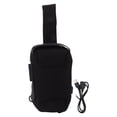 thumbnail image 1 of Impermeable A Prueba De Arañazos Pequeño EDC Minimalista Sling Bag Minimalista Pecho Hombro Mochila Antirrobo Combinación Lock Messenger Bag Negro, 1 of 10