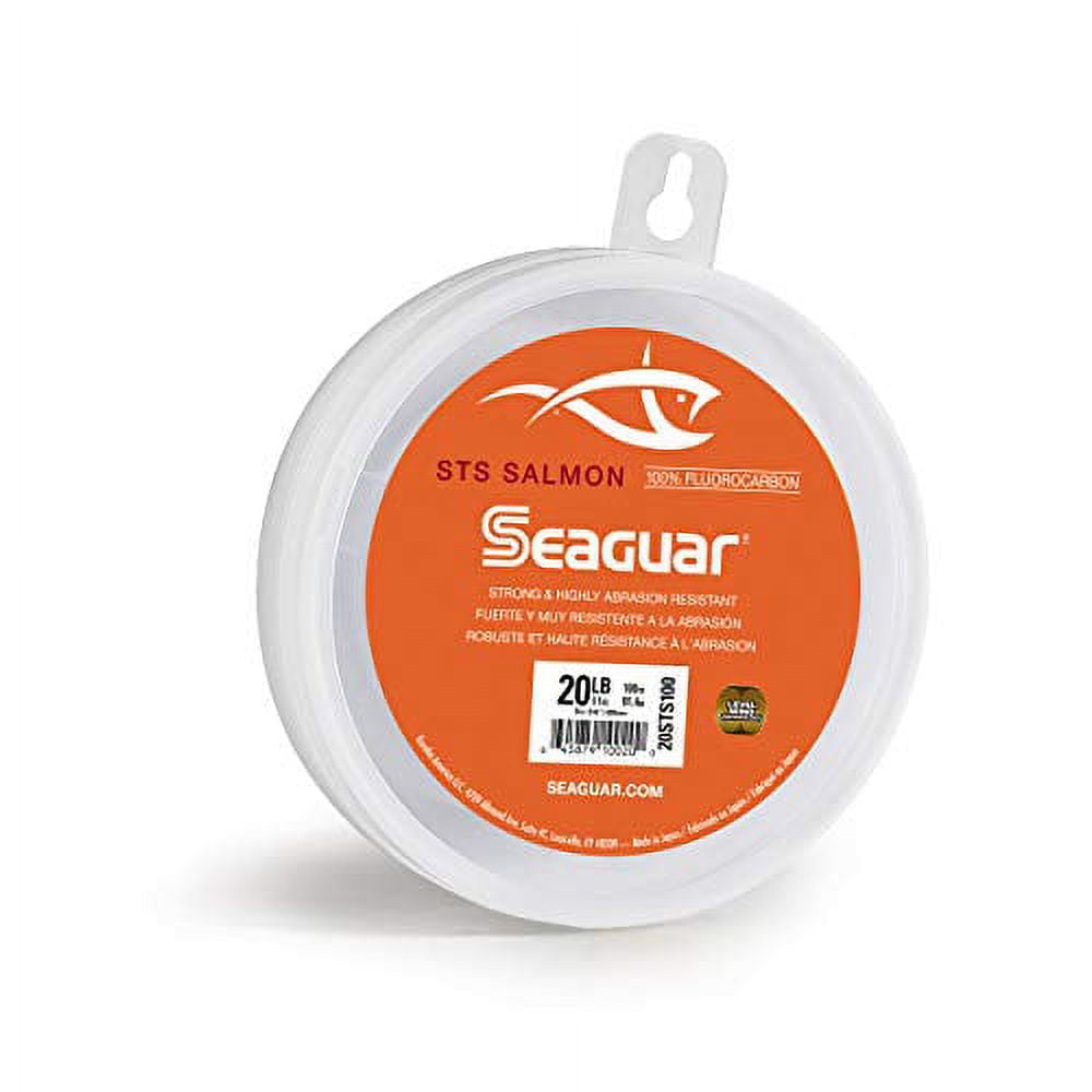 Seaguar STS Salmon 100% Fluorocarbon Fishing Line 50lbs, 100yds Break Strength/Length - 50STS100