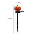 thumbnail image 3 of Xihbxyly Luces Solares de Halloween, Diseño de Calabaza, Impermeables Ip44, Energía Solar de Larga Duración, Decoración de Jardín Exterior, Ideal para El Camino Del Patio, Ideal para Fiestas, Tamaño, 3 of 7