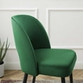 thumbnail image 7 of Modway Rouse Performance Velvet Counter Stool in Emerald, 7 of 7