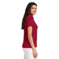 thumbnail image 2 of Port Authority ®  Ladies Performance Fine Jacquard Polo. L528 3Xl Rich Red, 2 of 3