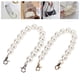 thumbnail image 4 of Cadena Para Bolsa De Cuentas Artesanales, Cuentas Artesanales De Madera Enormes,Grande, 2 Uds., Perlas De Marfil, Enormes Cadenas Para Hacer Joyas Para Bolsos, 4 of 7