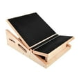 thumbnail image 2 of Tabla inclinada de madera para estirar pantorrillas, de equilibrio profesional, tabla inclinada antideslizante, cuña para estirar pantorrillas, 2 of 8