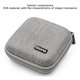 thumbnail image 4 of Bolsa de almacenamiento de viaje portátil Bolsa de almacenamiento multifunción para cargador de cable de datos de aire/banco Auriculares Negro, 4 of 5