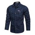 thumbnail image 1 of Camisa Casual Cómoda De Trabajo Al Aire Libre Para Hombre, 1 of 5