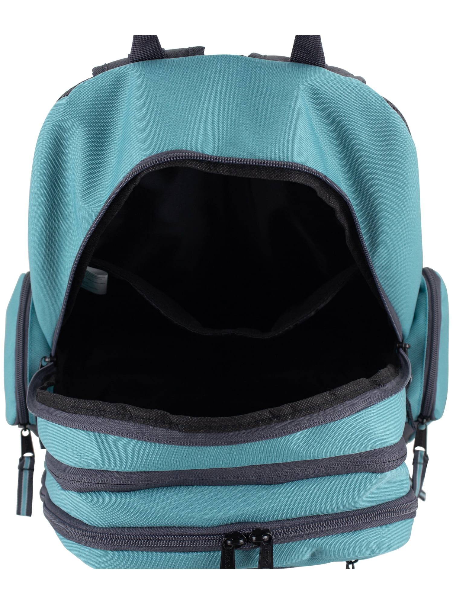 Eastsport Unisex 19" Premier Expandable Recycled Backpack, Soft Teal