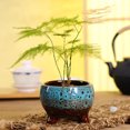 thumbnail image 4 of Succulent Pot Ceramic Succulent Plant Flower Pot Container Planter Bonsai Pots for Home Decorations, 4 of 5