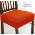thumbnail image 5 of Dowbom Stretch Dining Room Chair Seat Covers Jacquard Cushion Cover Washable Furniture Protector, 5 of 6