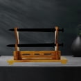 thumbnail image 3 of Samurai Sword Display Wood Katana Stand Holder 2 Capas Sunnimix Soporte de espada, 3 of 8