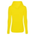 thumbnail image 2 of AWDis - Sudadera con capucha modelo College para mujer (Amarillo Sol), 2 of 2