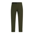 thumbnail image 1 of Pantalones largos para hombre, informales, deportivos, de moda, ajustados, con bolsillos, color liso, 1 of 4