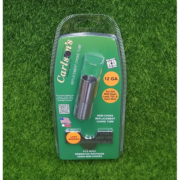 Carlsons 12 Gauge Remington Flush Mount Replacement Stainless Steel Choke Tube, Light Modified (.715) - 12260