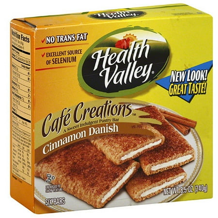 Health Valley Cinnamon Danish Bar, 8.5 O