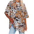 thumbnail image 1 of Camiseta Corta con Cuello Redondo Y Gota Del Hombro para las Mujeres, 1 of 4