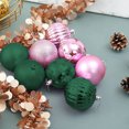 thumbnail image 3 of 34 Uds. Adornos de bolas de Navidad inastillables de 4cm para árbol de Navidad decoración de fiesta de cumpleaños de boda Zhivalor CWY-1044, 3 of 5