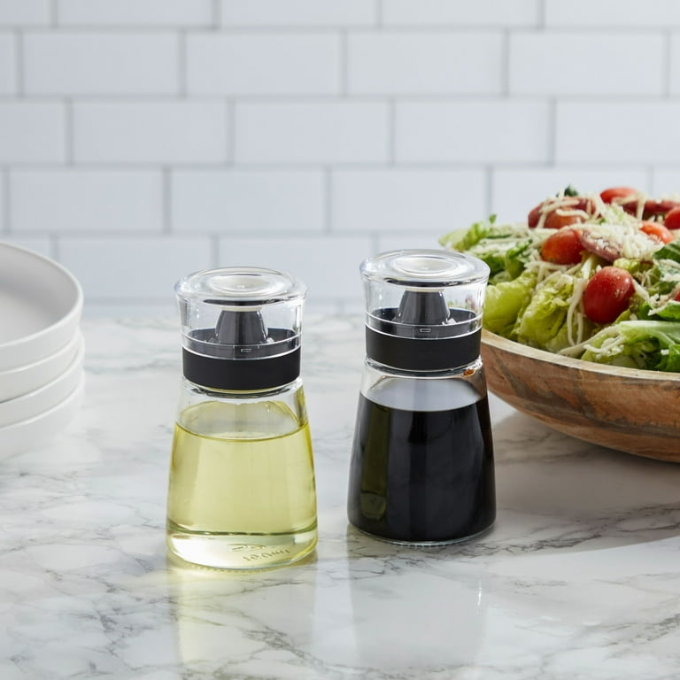 Salt and Pepper Shakers +Oil and Vinegar Dispenser Set