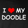 thumbnail image 3 of CafePress - I Love My Doodle Long Sleeve Dark T Shirt - Long Sleeve Dark T-Shirt, 3 of 4