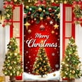 thumbnail image 5 of Christmas Ornaments Christmas Decorations 35X71 Inch Reusable Santa Claus Pattern Door Cover For Home Party Festival Best Christmas Gifts 2025, 5 of 6