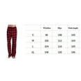 thumbnail image 5 of Mens Pajama Pants With Pockets, Mens Soft Flannel Plaid Pajama Sleep Pants, 5 of 5