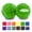 Green, variant on 2PCS Top Glides Pre-cut Walker Tennis Ball Glides - 1 Pair (Green)
