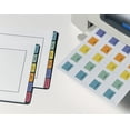 thumbnail image 4 of Avery 16281 1.25 in. Wide 1/5-Cut Printable Plastic Tabs with Repositionable Adhesive - Assorted Colors (96/Pack), 4 of 5