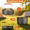 thumbnail image 2 of XINcc Camping Cookware Utensils Kitchen Supplies Outdoor Gear for Hiking Backpacking Car Camping Survival Kit 17pcs, 2 of 9