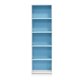 thumbnail image 3 of Librería Furinno Luder de 5 niveles, blanco/azul claro, 3 of 9
