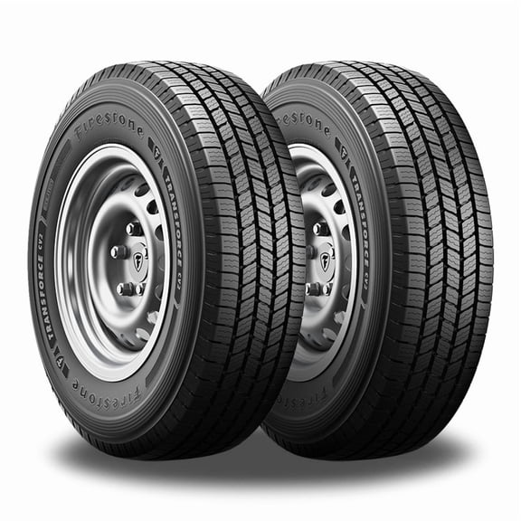 2 Firestone Transforce CV2 235/65R16 121/119R Commercial Tire [ Load  E 10 PLY ] FS013904 / 235/65/16 / 2356516