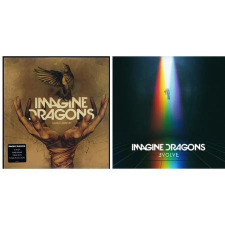 Smoke + Mirrors (Deluxe Edition) & Evolve [LP Vinyl Bundle]