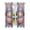 Goldfish in Bubble Inside Mouth, variant on Sheer Curtains 2 Panels Set Grommet Drapes Window Treatments Light Filtering for Bedroom Living Room W42 x L63 Purple Zebra Stripes